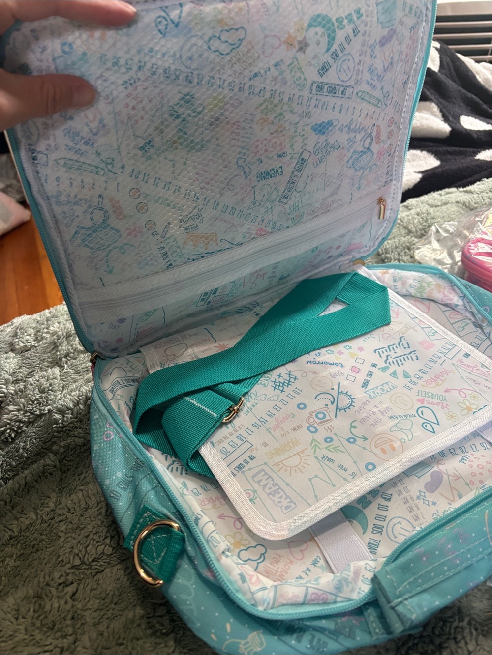 The Daily Grind | Doodle Case bundle - Pink, Purple, Teal - Picture 3 of 5